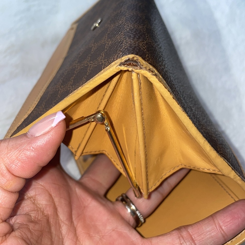 CELINE Macadam PVC Long Bifold Wallet - Picture 9 of 13